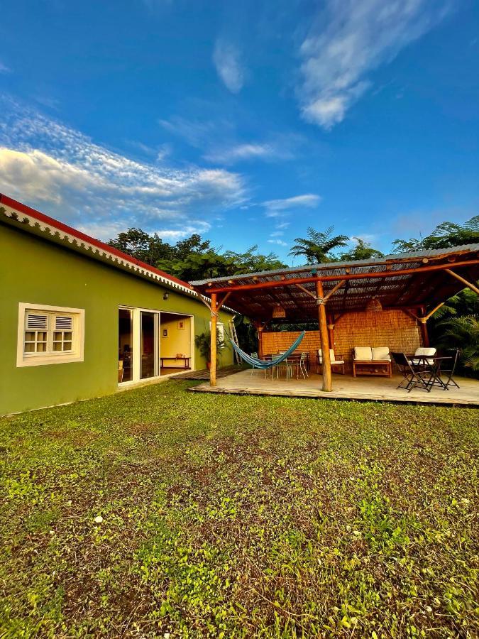 Chambre Et Sdb Privative Ylang Ylang Vue Mont Pelee Dans Maison Partagee Le Morne-Rouge Екстериор снимка
